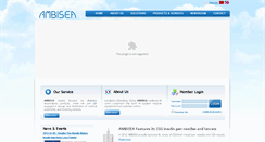 Desktop Screenshot of ambisea.com